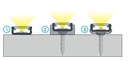 фото mini №8, Set. profile aluminum d to plume led backlight 2m+ glass frozen