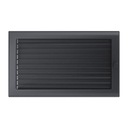 фото mini №7, Lattice ventilation colored grilles 22x37 centimeters graphite