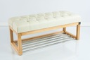 фото mini №5, Cabinet shoes with seat emra wood 115 x 40 x 40 centimeters nut