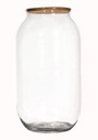 фото mini №1, Flowerpot glass sloj balloon left h42+ lid traffic jam