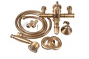 фото mini №5, Mixer sets wall-mounted royal orderlies retro golden