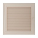 фото mini №7, Lattice ventilation colored grilles oskar 22x22 centimeters creamy