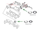Заглушка egr 1.9 tdi ford galaxy ahu afn anu средний3, купить с разборки
