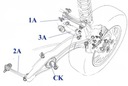 фото mini №2, Lever upper ass honda civic 92-01 left