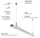 фото mini №11, Profile led backlight topper phosphors aluminum green 1 m