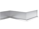 фото mini №2, Inner corner creative by cezar pvc 10 x 59 dl. 2cm silvery