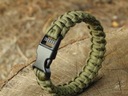 фото mini №7, Bracelet rope paracord 19mm black mfh left
