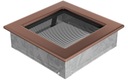 фото mini №9, Lattice ventilation galvanized grilles 17x17 centimeters copper