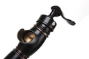 фото mini №6, Washbasin faucet retro high black royal