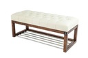фото mini №1, Cabinet shoes with seat emra wood 65 x 40 x 40 centimeters nut