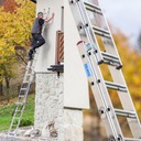 фото мини №5, Лестница алюминиевая 3x9 krause на лестница rob. 6, 20m