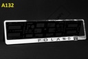 Рамка на под регистрация metal! до bmw m mpower x m performance до таблиц9