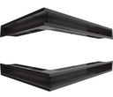 фото mini №3, Lattice fireplace backlash angular 766x547x60 2 pcs set