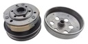 Сцепление комплектное skutery 4t+колокол gy6 139qma/b martinelli3, купить с разборки