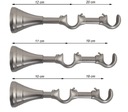 фото mini №15, Cornice double 19 mm+ 19 mm 340 centimeters
