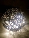 фото mini №3, Ball rattan 30 led backlight vintage decor vacation