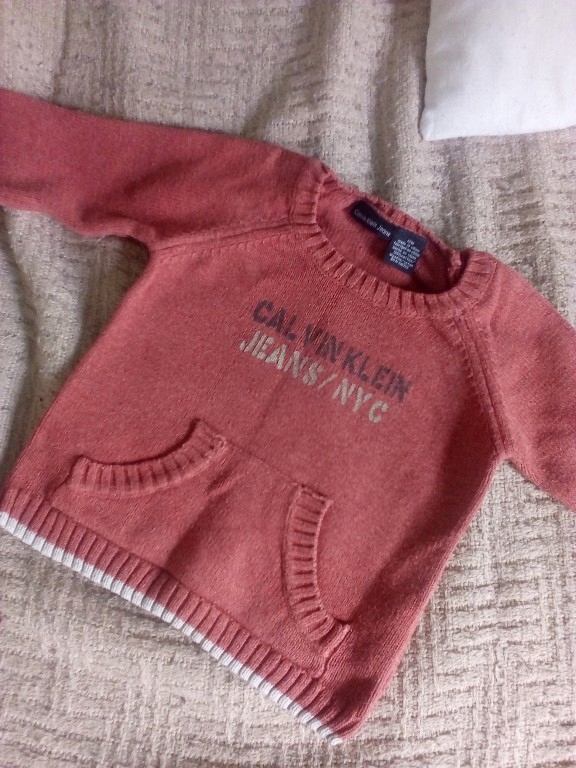 Sweter chlopiecy Calvin Klein 12 M