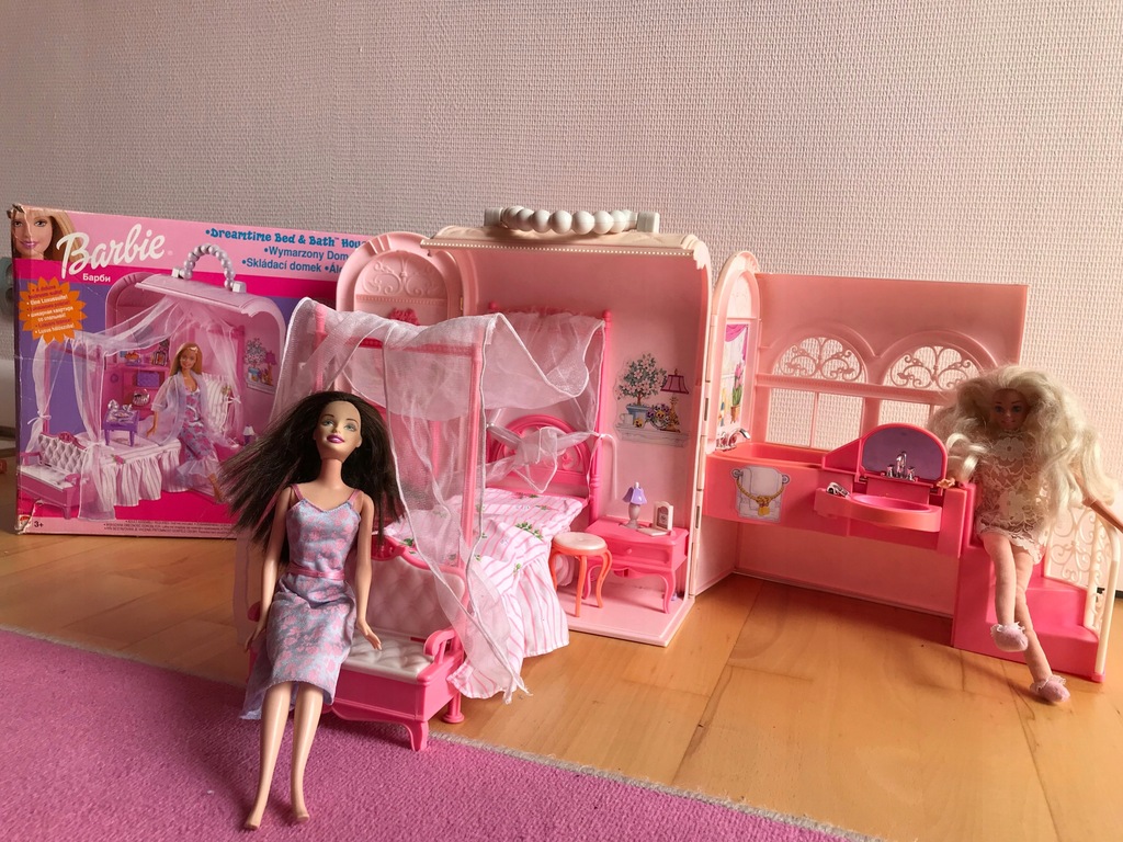 DOMEK DLA LALEK BARBIE CUDO + LAKLI BARBIE GRATIS