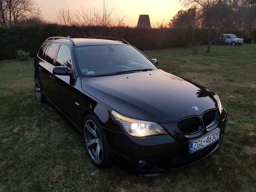BMW E61 530D panorama skóry MPakiet 7286935316
