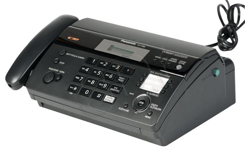 Telefon przewodowy Panasonic KX-FTP988PDB ( czarny