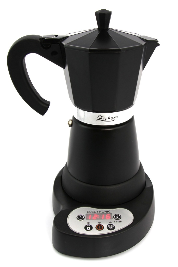 Kawiarka ELEKTRYCZNA 6F 300ml TIMER Ekspres ZEPHYR