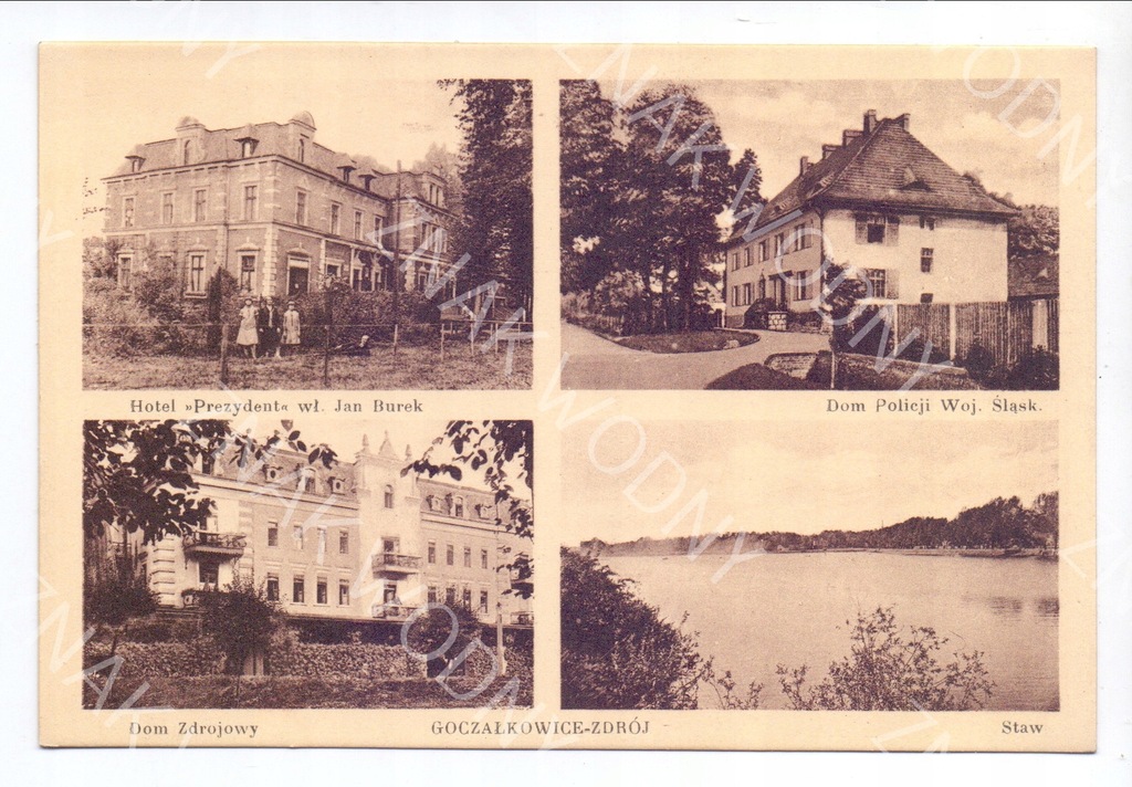 GOCZAŁKOWICE ZDRÓJ - Hotel / Dom Policji / Dom /