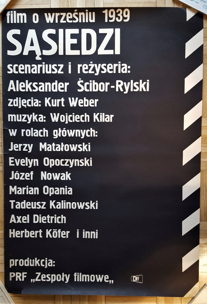 plakat - SĄSIEDZI 1969