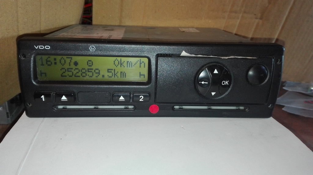 Tachograf cyfrowy 1381 24v VDO EX 2010r