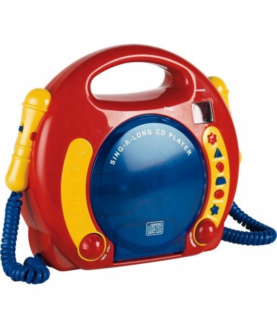 ODTWARZACZ CD MAGNETOFON DLA DZIECI + ZASILACZ