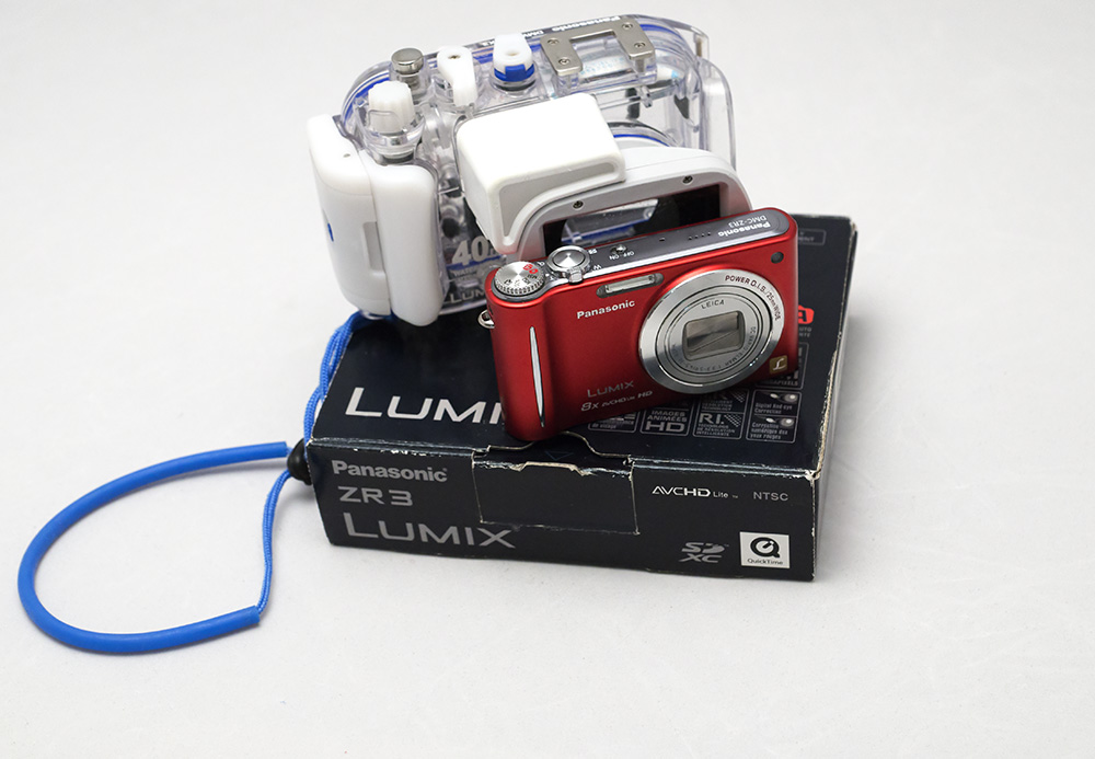 Aparat podwodny Panasonic ZX3 + DMW-MCZX3 14MPix