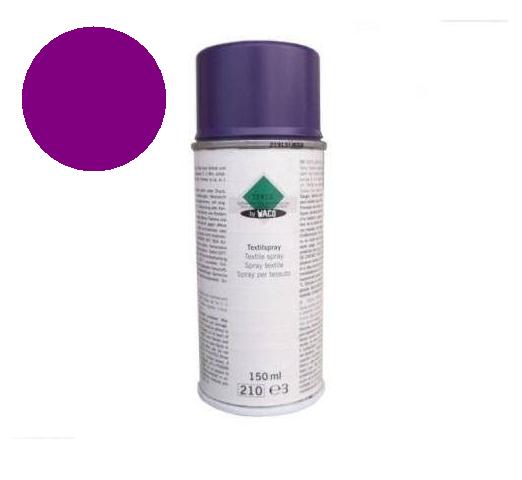 SPRAY DO TKANIN UBRAŃ FARBA 150 ML FIOLETOWY !
