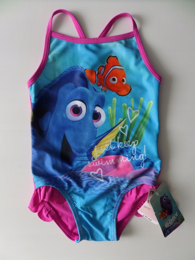 MOTHERCARE strój kąpielowy Disney DORY 6-7 lat/122