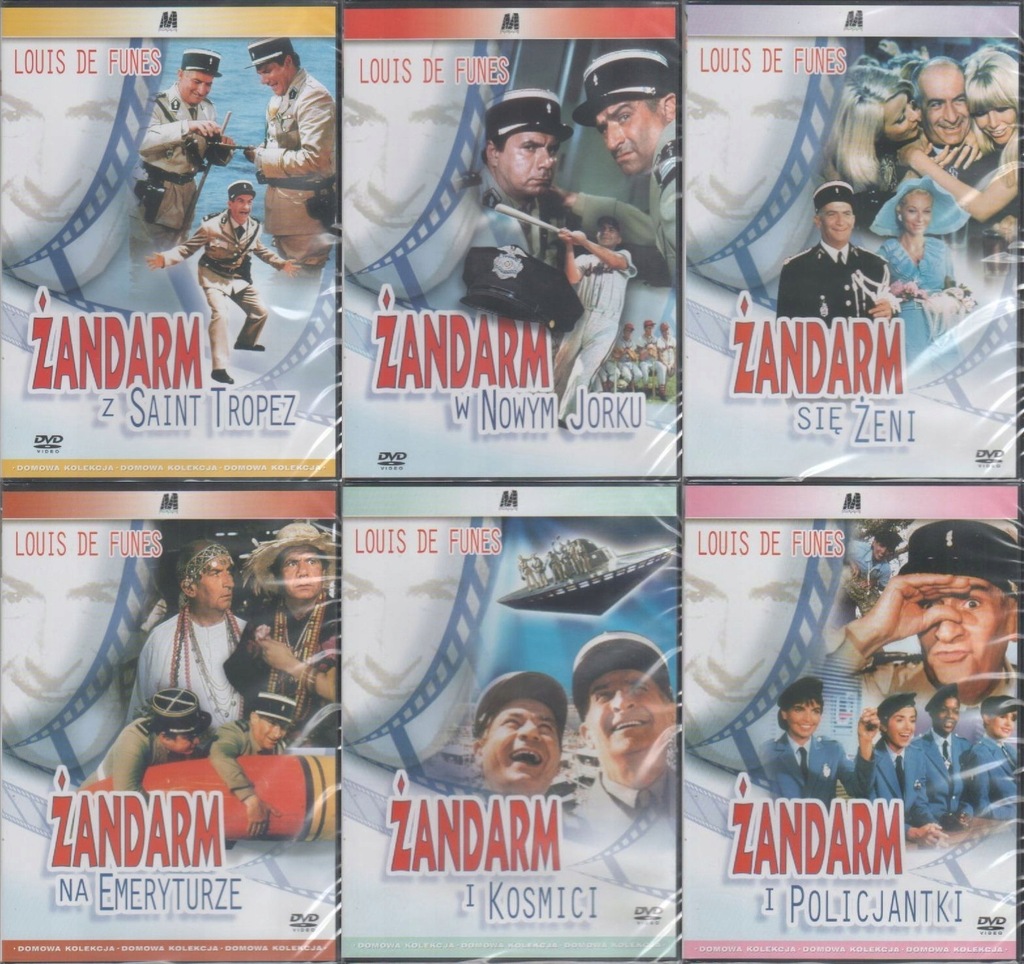 ŻANDARM - 6DVD - KOLEKCJA - Luis De Funes