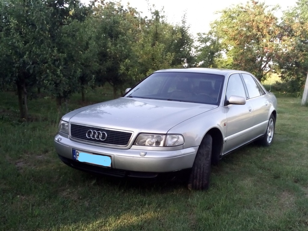 Audi A8 D2 4,2 LPG-nowa butla-xenony