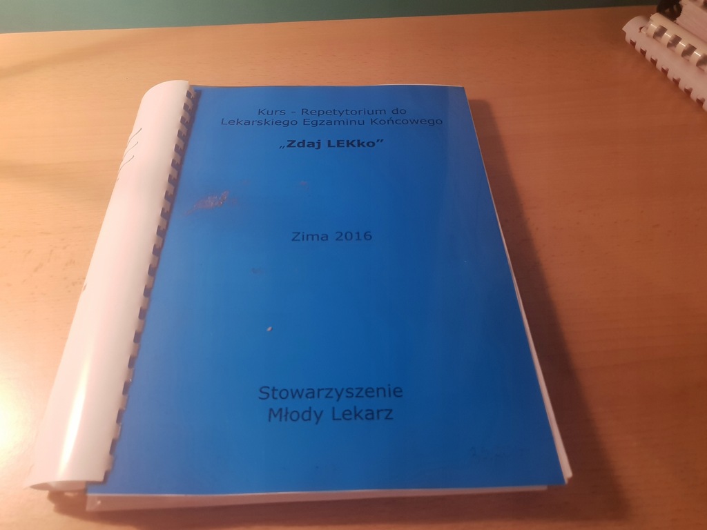 Zdaj LEKKO Zima 2016 Młody Lekarz Repetytorium LEK