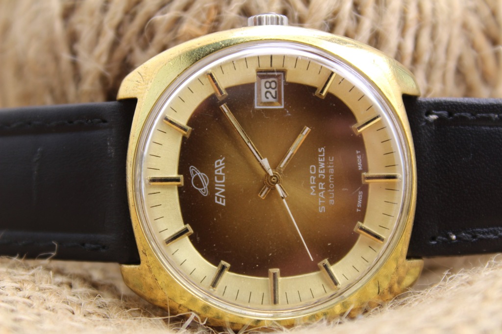 Zegarek ENICAR MRO Star Jewels Automatic vintage