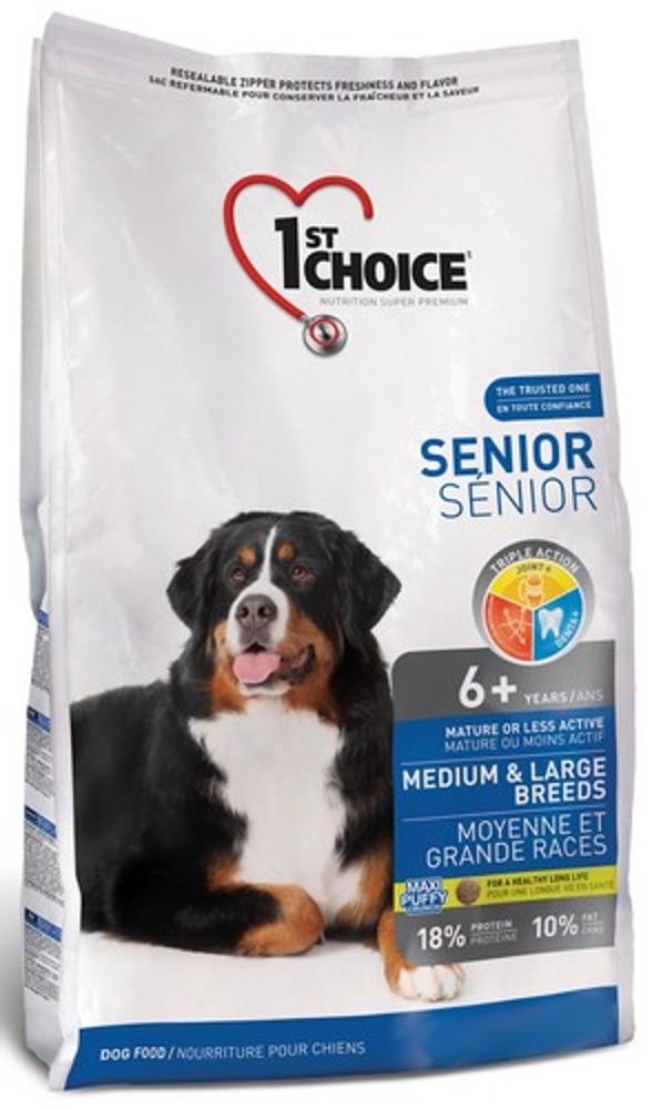 1St Choice Senior Dog Mature Or Less Active Medium