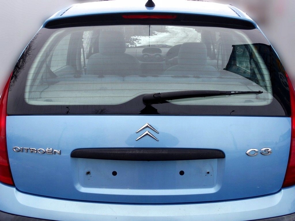 KLAPA TYLNA Z SZYBĄ CITROEN C3 02-10 r. KMYB
