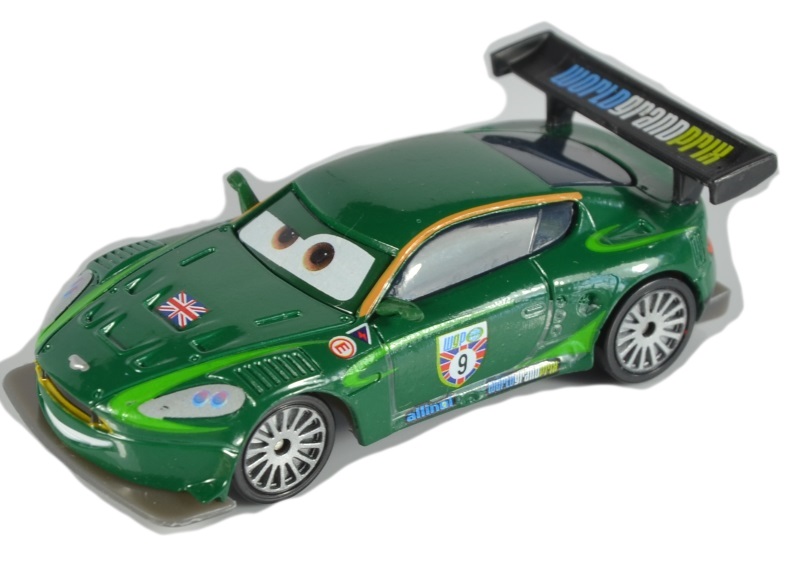 MATTEL CARS AUTA NIGEL SPYDER GEARSLEY 1:55 z PL