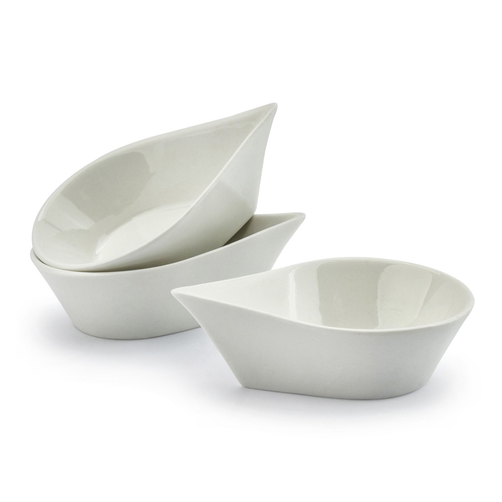 Miseczki do dipów porcelanowe REGULAR SIZE BIAŁE