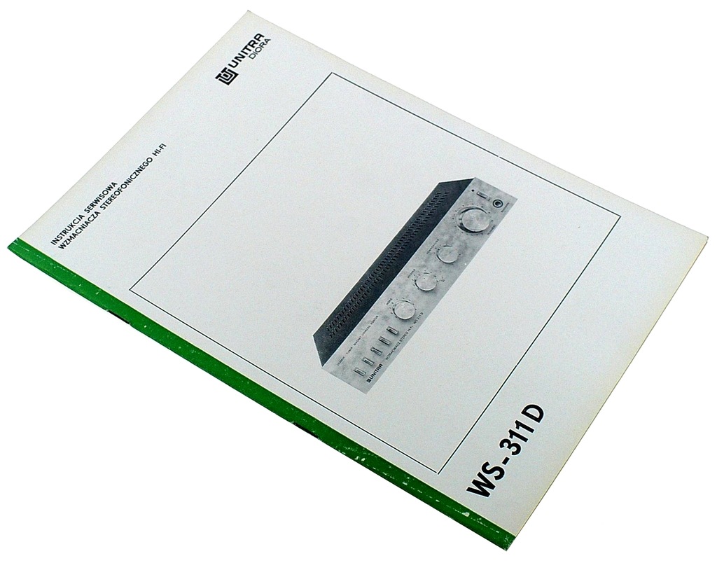 WZMACNIACZ WS-311D - INSTRUKCJA SERWISOWA UNITRA