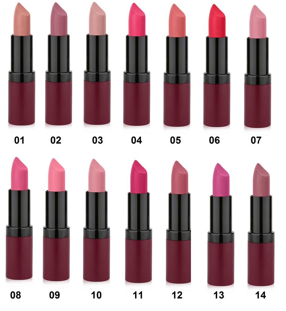 GOLDEN ROSE MATOWA POMADKA VELVET MATTE - 5448142088 - oficjalne ...