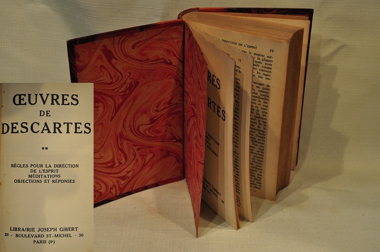 1925 DZIEŁA KARTEZJUSZA WYDANIE BIBLIOFILSKIE /300