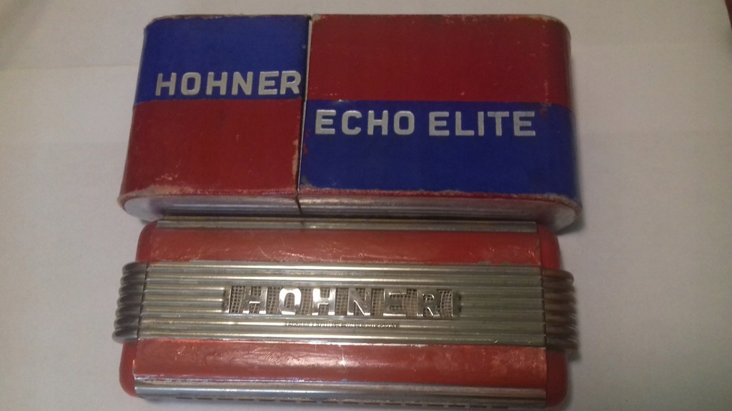 Hohner Echo Elite Zabytkowa Harmonijka