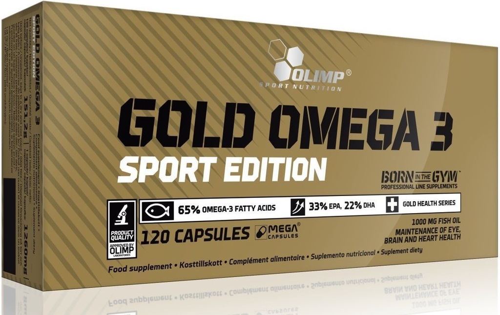 Gold Omega-3 Sport Edition 120 Olimp  roz. uniw