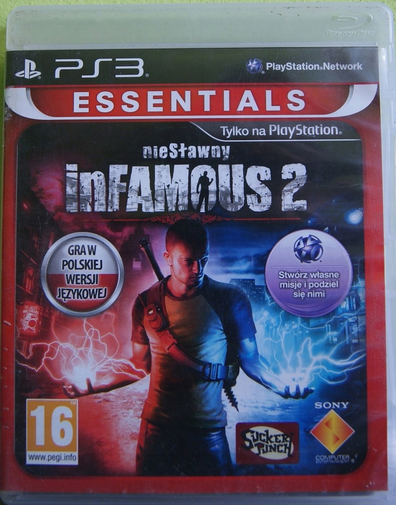 Nieslawny Infamous 2 Pl Playstation 3 7510195412 Oficjalne Archiwum Allegro