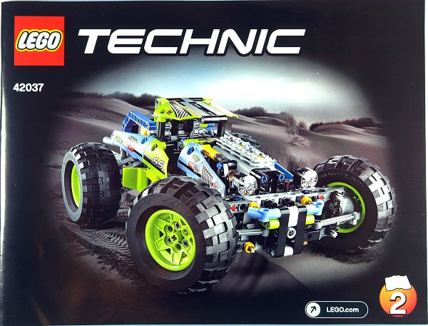 Instrukcja Samochód Buggy LEGO Technic 42037 7240562473