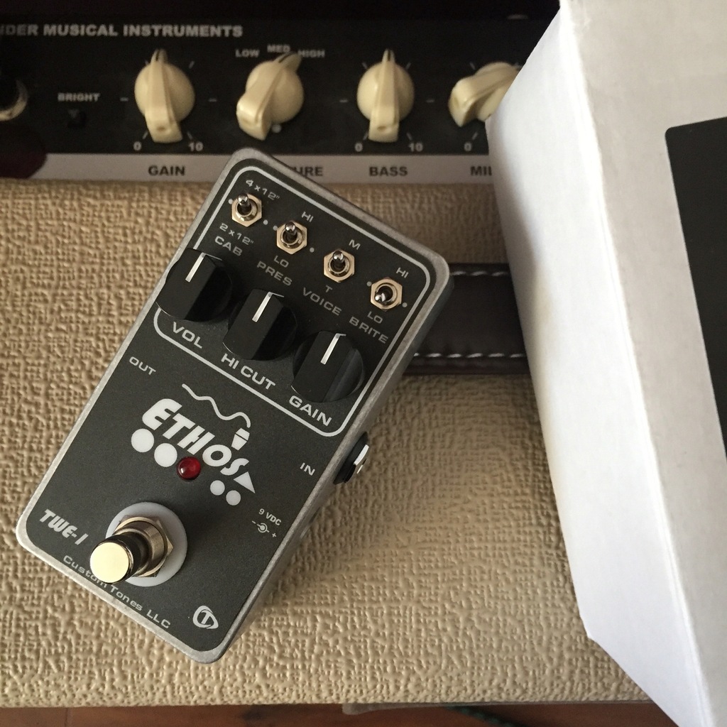 Custom Tones Ethos TWE-1 overdrive (butik USA, uni - 7659620489