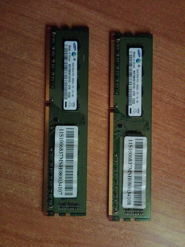 Samsung DDR 3 2x2Gb (4Gb) Cl7!!