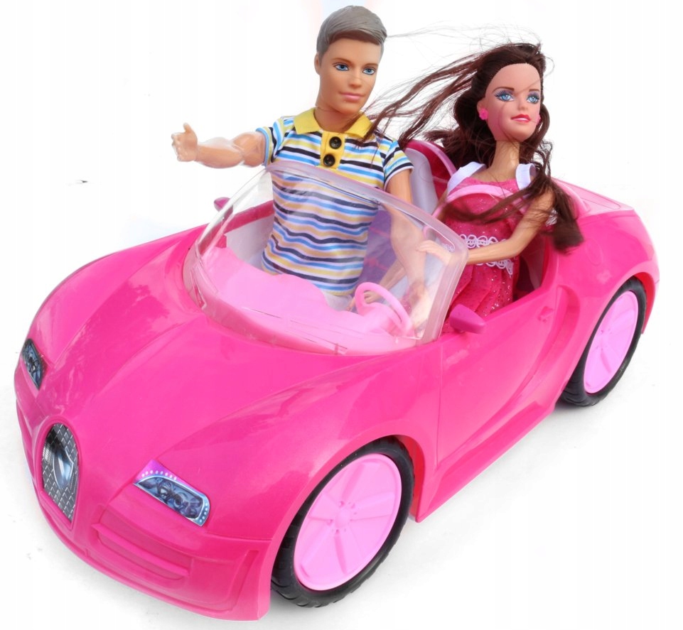 SAMOCHÓD CABRIOLET AUTO DLA LALKI BARBIE KEN DUŻY